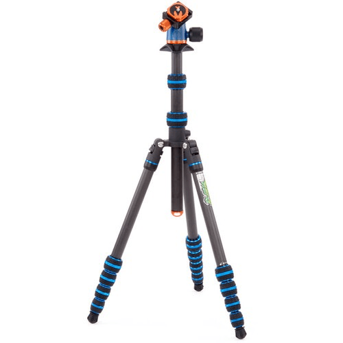 3 Legged Thing Punks Brian 2.0 Carbon Fiber Tripod With Airhed Neo 2.0 Ball Head (Blue)