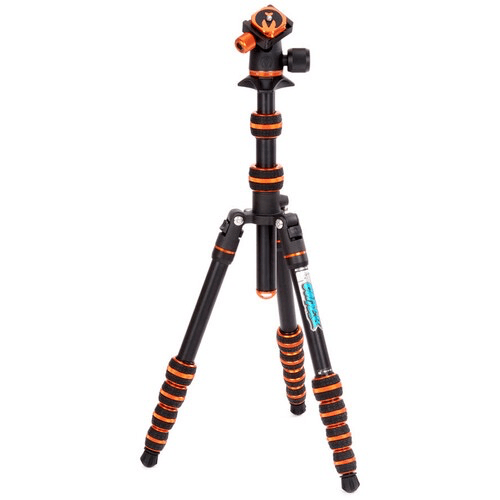 3 Legged Thing Punks Corey 2.0 Magnesium Alloy Tripod With Airhed Neo 2.0 Ball Head (Black)