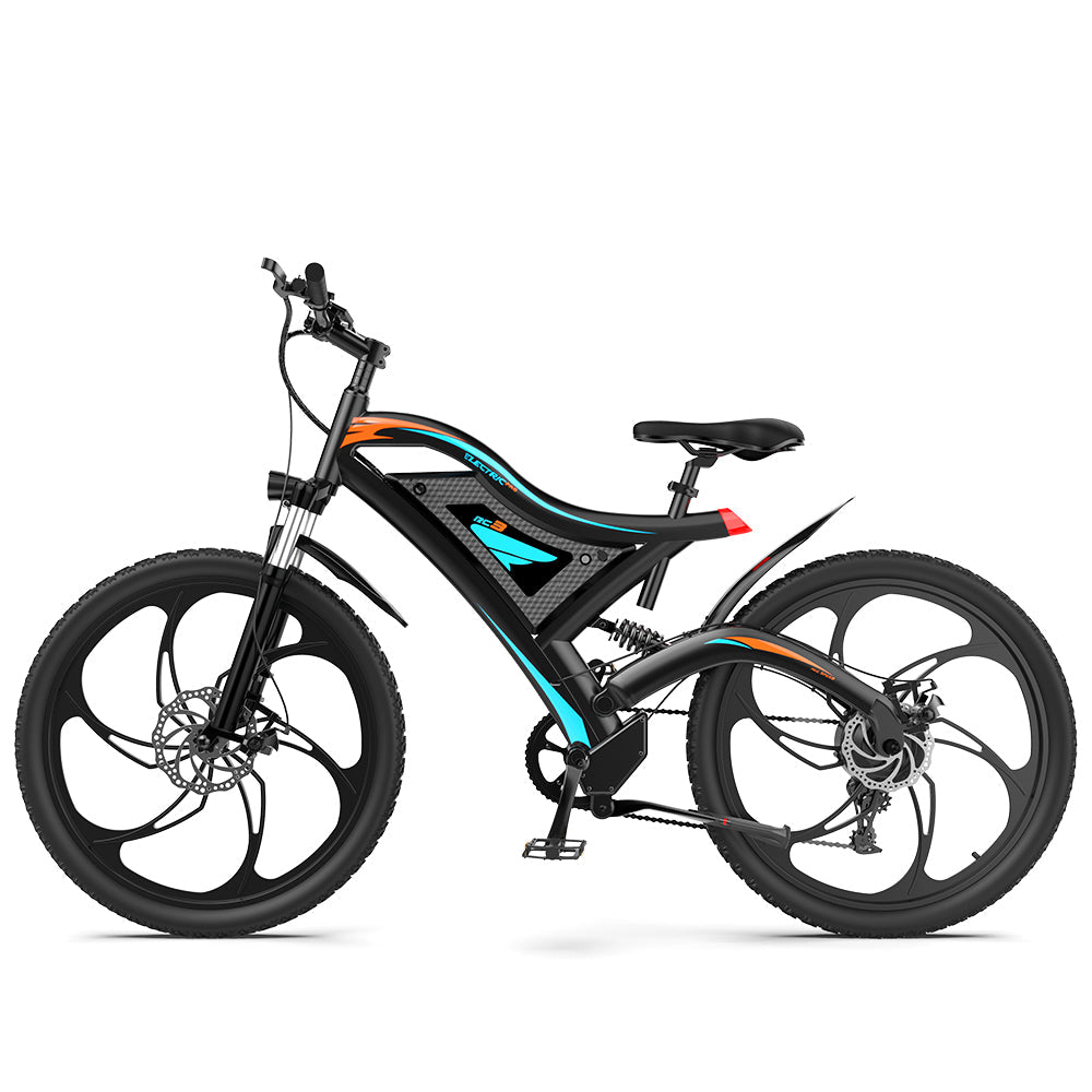 Aostirmotor S05 Electric Bike 500W 48V 15Ah 26Inch Ebike