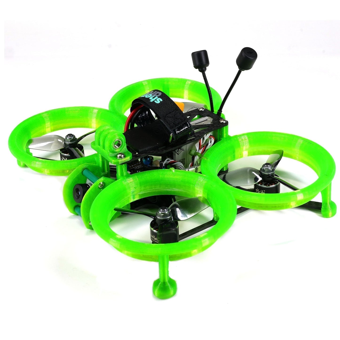 Bernard'S Cali Slam (Green) - Led Cinewhoop Build With Green Slim Ducts