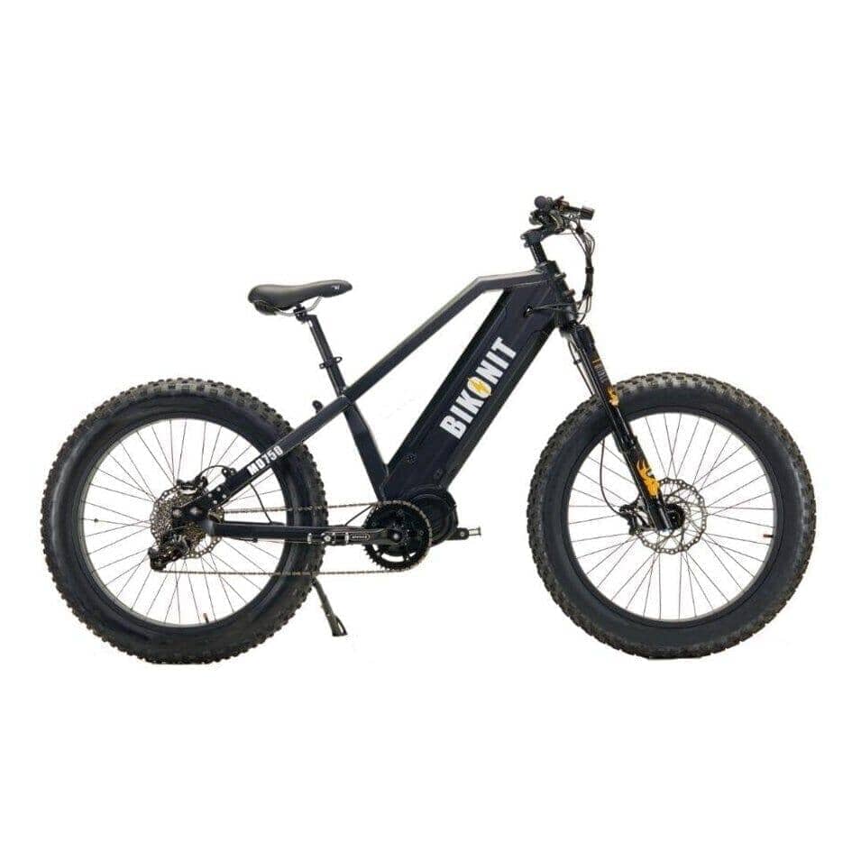 Bikonit|Warthog Md750 Fat Tire All-Terrain Mid-Drive Hunting & Fishing Electric Bike