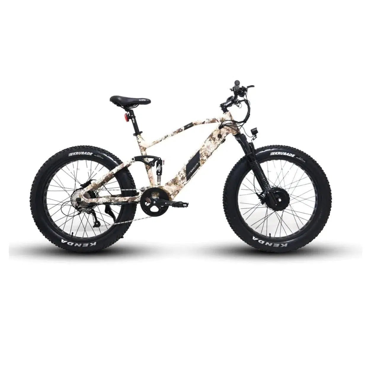 Eunorau|Defender-S All Wheel Drive Dual Battery Dual Suspension Fat Tire Electric Bike