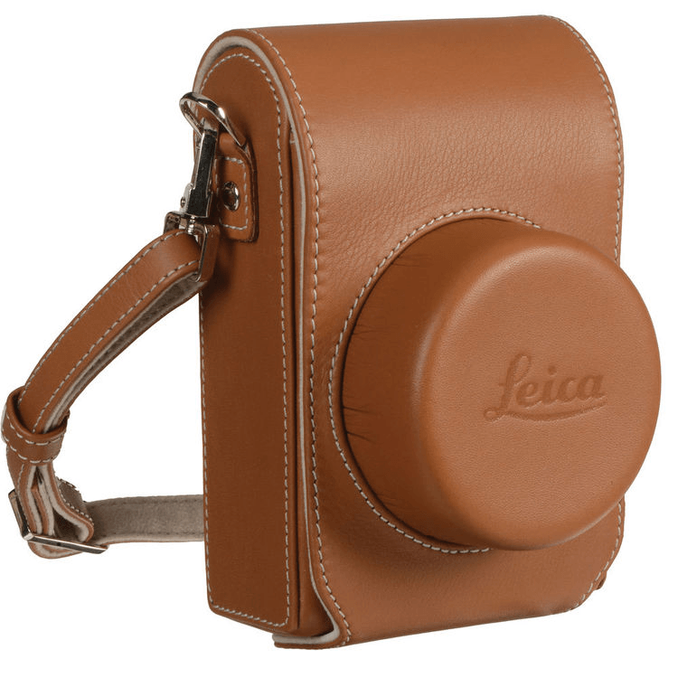 Leica Leather Camera Jacket Case For D-Lux (Typ 109) Camera (Cognac)