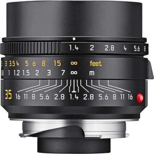 Leica Summilux-M 35 F/1.4Asph. Black Lens