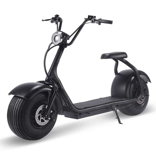 Mototec 2000W Fat Tire Electric Scooter-Black