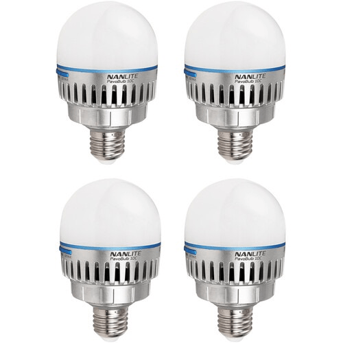 Nanlite Pavobulb 10C Bi-Color Rgbww Led Bulb (4-Light Kit)