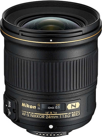 Nikon Af-S Nikkor 24Mm F/1.8G Ed Lens