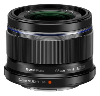 Olympus M.Zuiko Digital 25Mm F/1.8 Lens (Black)