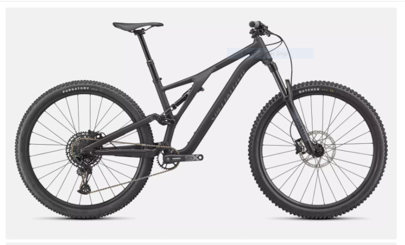 2023 Stumpjumper Alloy Satin Black Smoke S3