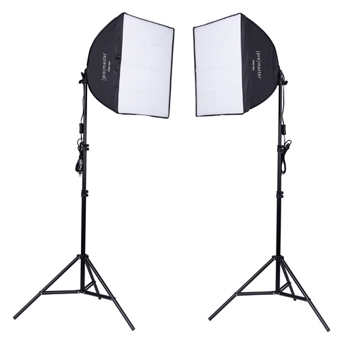 Promaster 2 - Light Ac Softbox Kit - 20" X 20"