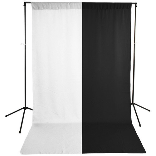 Savage Economy Background Kit 5X9 (White And Black Backdrops)