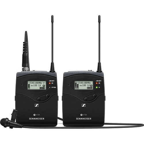 Sennheiser Ew 112P G4 Camera-Mount Wireless Microphone System With Me 2-Ii Lavalier Mic A: (516 To 558 Mhz)