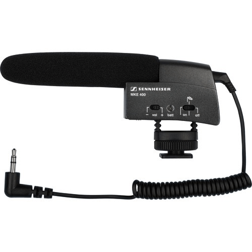 Sennheiser Mke 400 Compact Video Camera Shotgun Microphone
