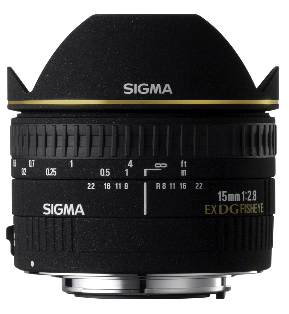 Sigma 15Mm F/2.8 Ex Dg Diagonal Fisheye Lens For Canon Ef