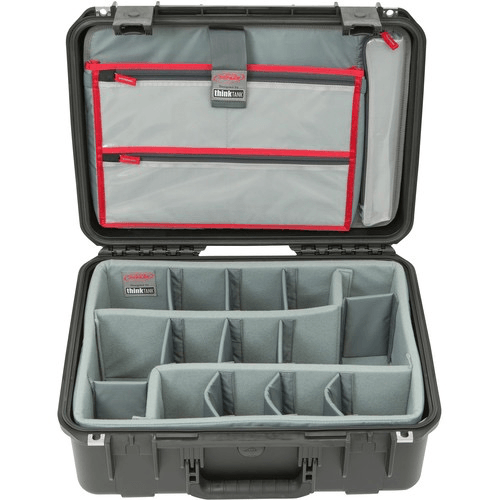 Skb Iseries 1813-7 Case With Think Tank-Designed Photo Dividers & Lid Organizer (Black)