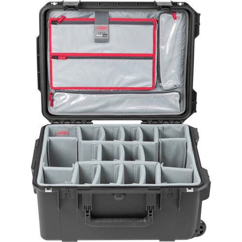 Skb Iseries 2015-10 Case With Think Tank Photo Dividers & Lid Organizer (Black)