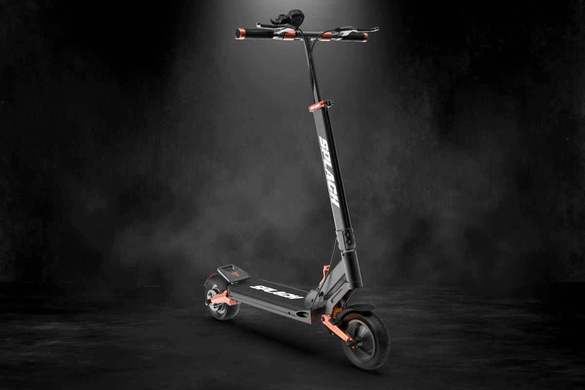 Splach-Turbo: Ultra-Smooth Suspension E-Scooter To Propel You Fast.