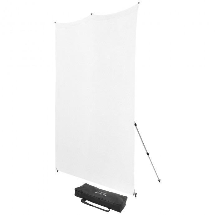X-Drop Pro Wrinkle-Resistant Backdrop Kit - High-Key White (8' X 8')