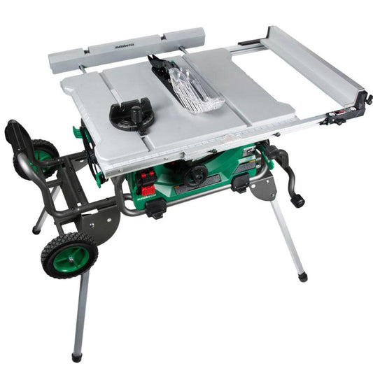 10 Jobsite Table Saw with Fold Roll Stand