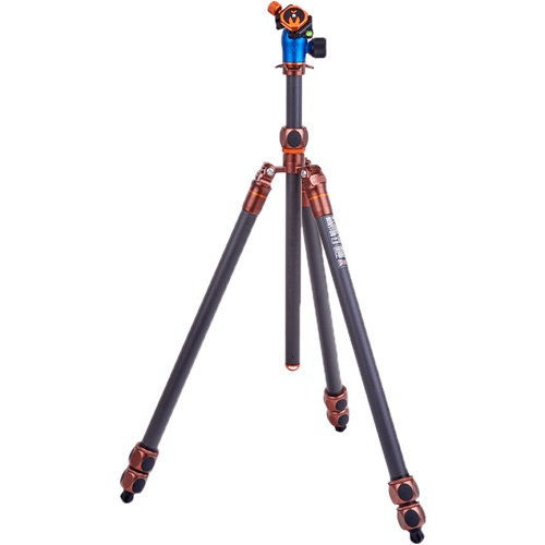 3 Legged Thing Winston 2.0 Tripod Kit With Airhed Pro Ball Head (Bronze And Blue)