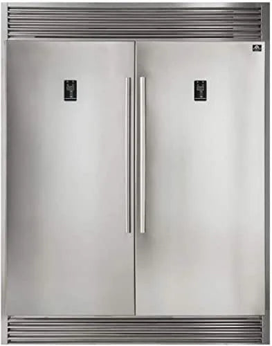 Forno Rizzuto 60" Inch W. Dual Combo Either Refrigerator and or Freezer Combo 27.6 Cubic Ft.