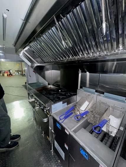 7' Integrated Exhaust Hood & Fan System with Ansul Fire Suppression Patent