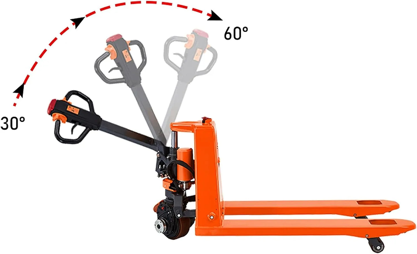 Tory Carrier Classic Electric Power Lithium Battery Pallet Jack/Pallet Truck 3300lb Capacity 48" x27"