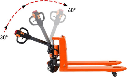 Tory Carrier Classic Electric Power Lithium Battery Pallet Jack/Pallet Truck 3300lb Capacity 48" x27"