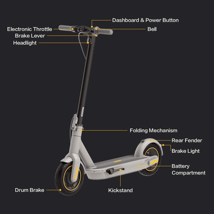 Segway Ninebot Max Electric Kickscooter- Max G2/G30P/G30Lp