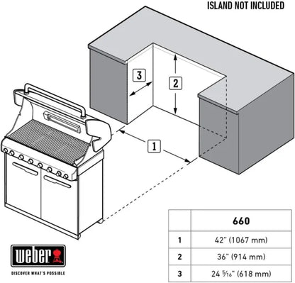 Summit S-660 Built-In Gas Grill (Natural Gas)