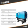 HPDMC ASME Rotary Screw Air Compressor With Tank & Refrigerated Dryer