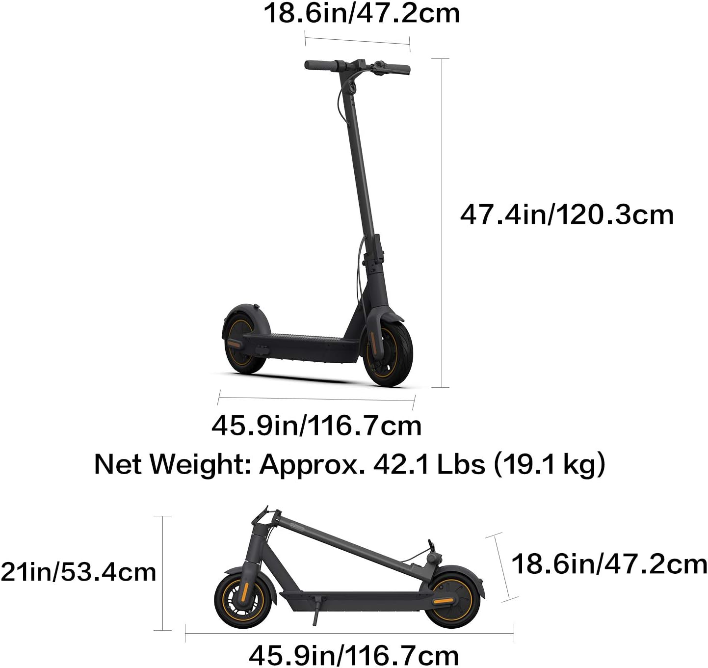Segway Ninebot Max Electric Kickscooter- Max G2/G30P/G30Lp