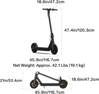 Segway Ninebot Max Electric Kickscooter- Max G2/G30P/G30Lp