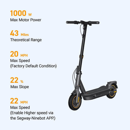 Segway Ninebot Max Electric Kickscooter- Max G2/G30P/G30Lp