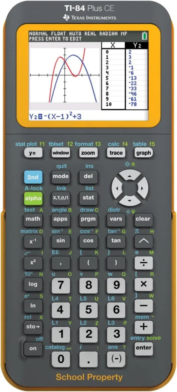 Texas Instruments TI- 84Plus CE Teacher's 10 Pack Graphing Calculator