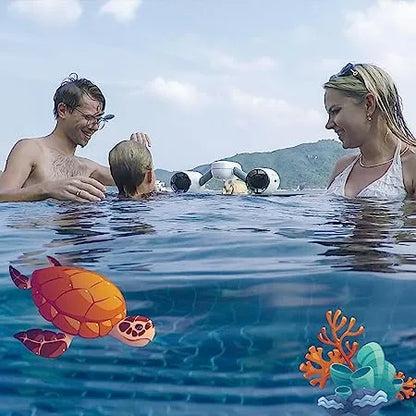 sublue WhiteShark Mix Underwater Scooter Dual Motors, Action Camera Compatible, Water Sports Swimming Pool Scuba Diving for Kids/Adults