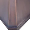 SINDA Custom Copper Range Hood Made from 99.9% Pure Virgin Copper with High CFM Vent, High CFM Fan Motor, LED Lamps & Baffle Filter, 36"W x 27"H