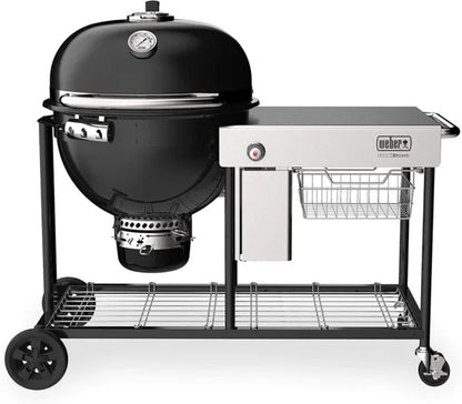 Weber Summit Kamado S6 Charcoal Grilling Center, Black