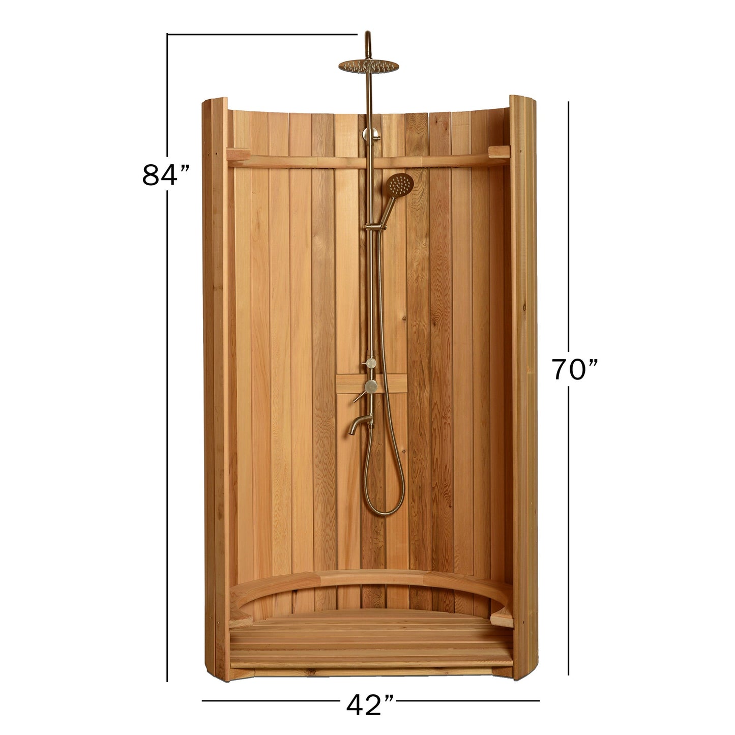 Almost Heaven Ellipse Outdoor Shower