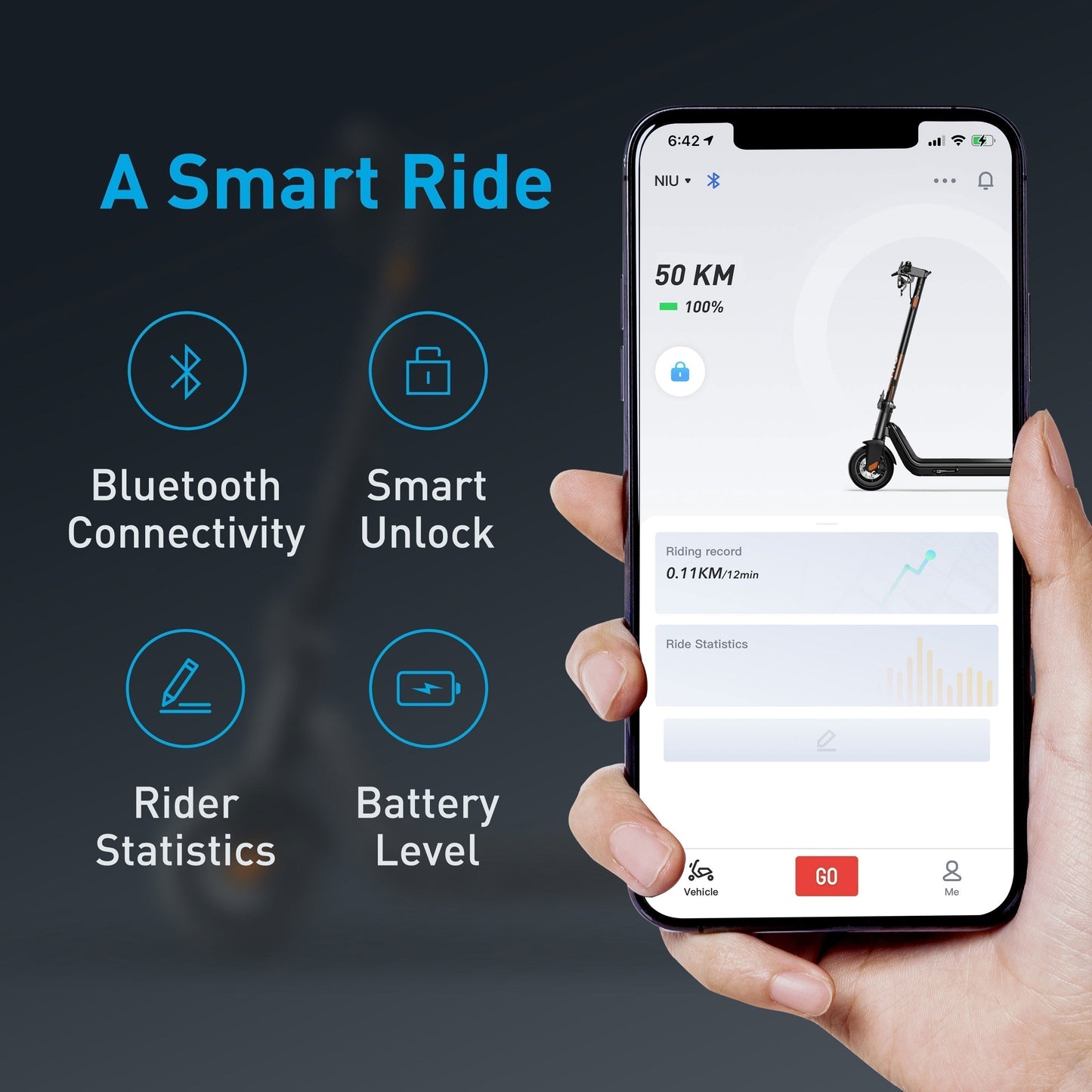 Niu Kqi3 Pro Electric Kick-Scooter For Early Eagle