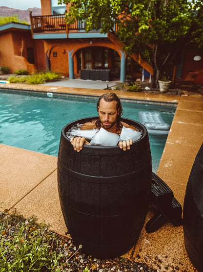 The Ice Barrel Contrast Therapy Cold Plunge