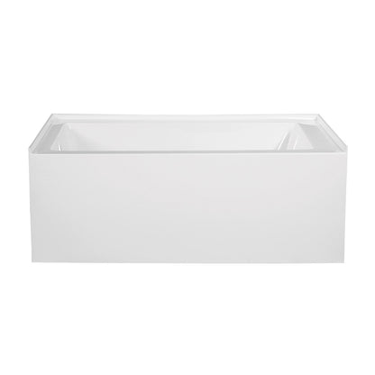 Aqua Eden Vtap603222L Alcove Bath Tub (L)60"X (W)32" X (H)21-5/8"