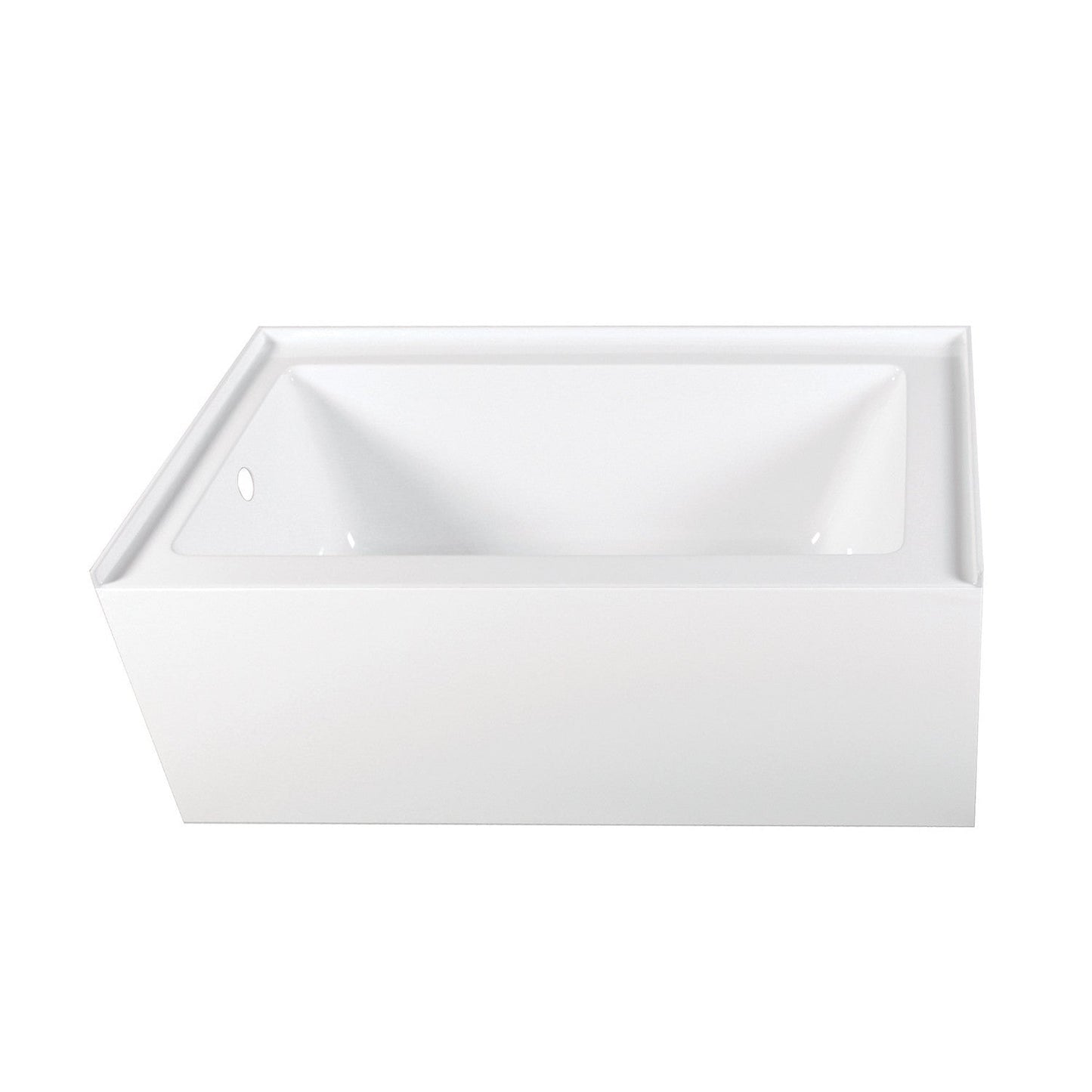 Aqua Eden Vtap603222L Alcove Bath Tub (L)60"X (W)32" X (H)21-5/8"