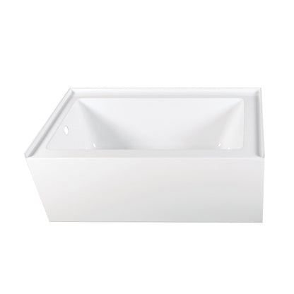 Aqua Eden Vtap603222L Alcove Bath Tub (L)60"X (W)32" X (H)21-5/8"