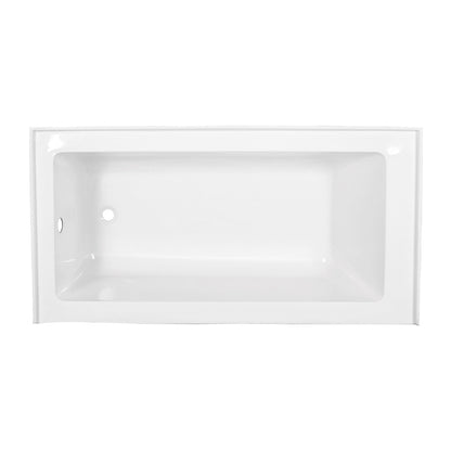 Aqua Eden Vtap603222L Alcove Bath Tub (L)60"X (W)32" X (H)21-5/8"