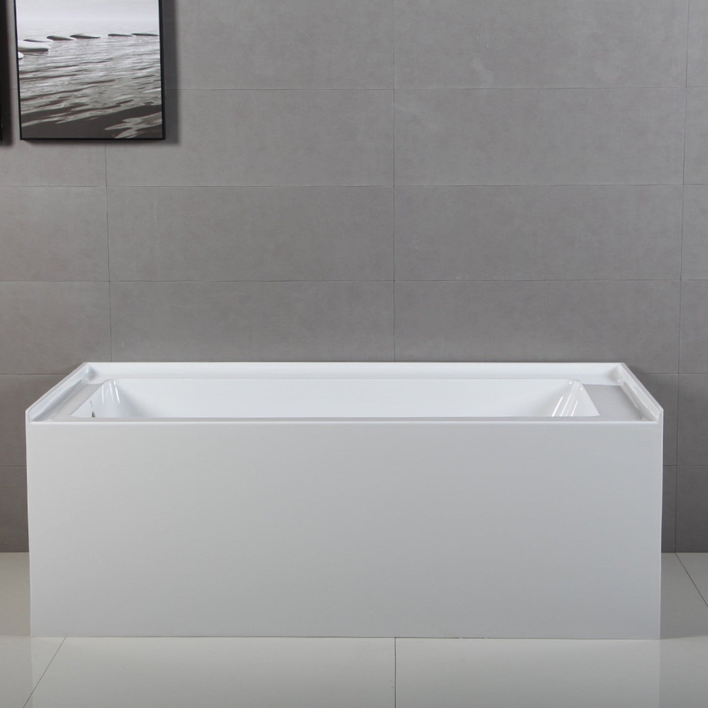 Aqua Eden Vtde603122X-P 60-Inch Acrylic Regular Alcove Tub