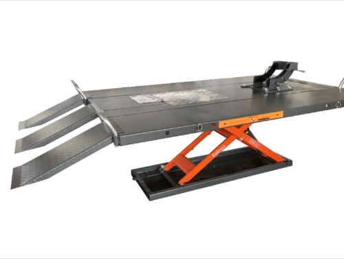 APlusLift MT2200X 60 Electric 2200LB Motorcycle ATV UTV Lift Table w/ Side Ext