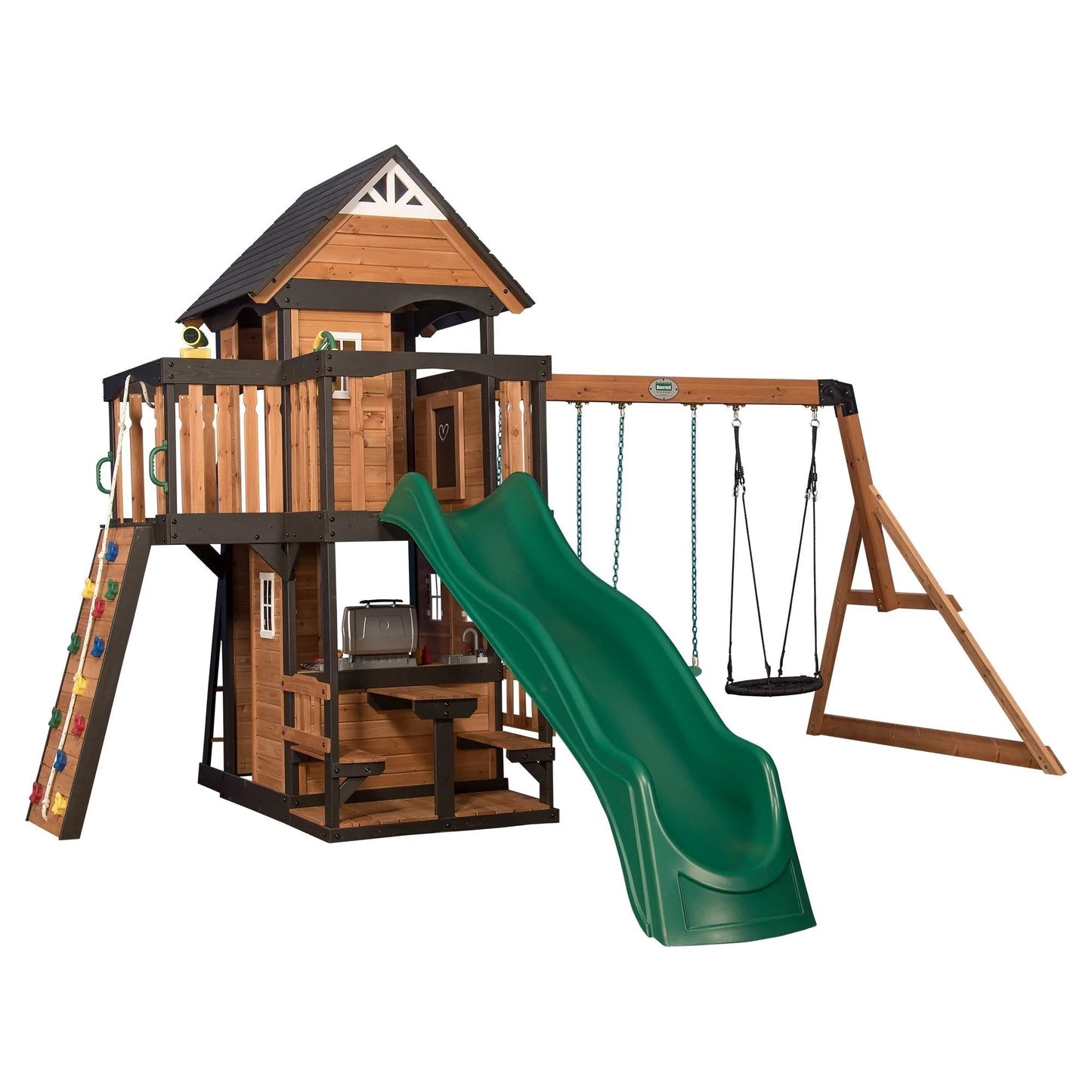 Backyard discovey canyon creek swing set