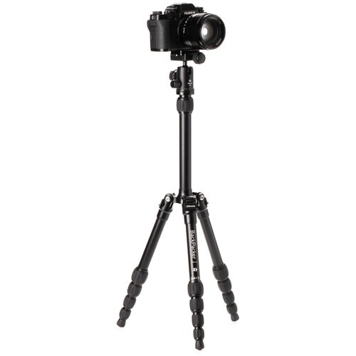 Benro Mefoto Backpacker Classic Aluminum Travel Tripod With Ball Head (Black)