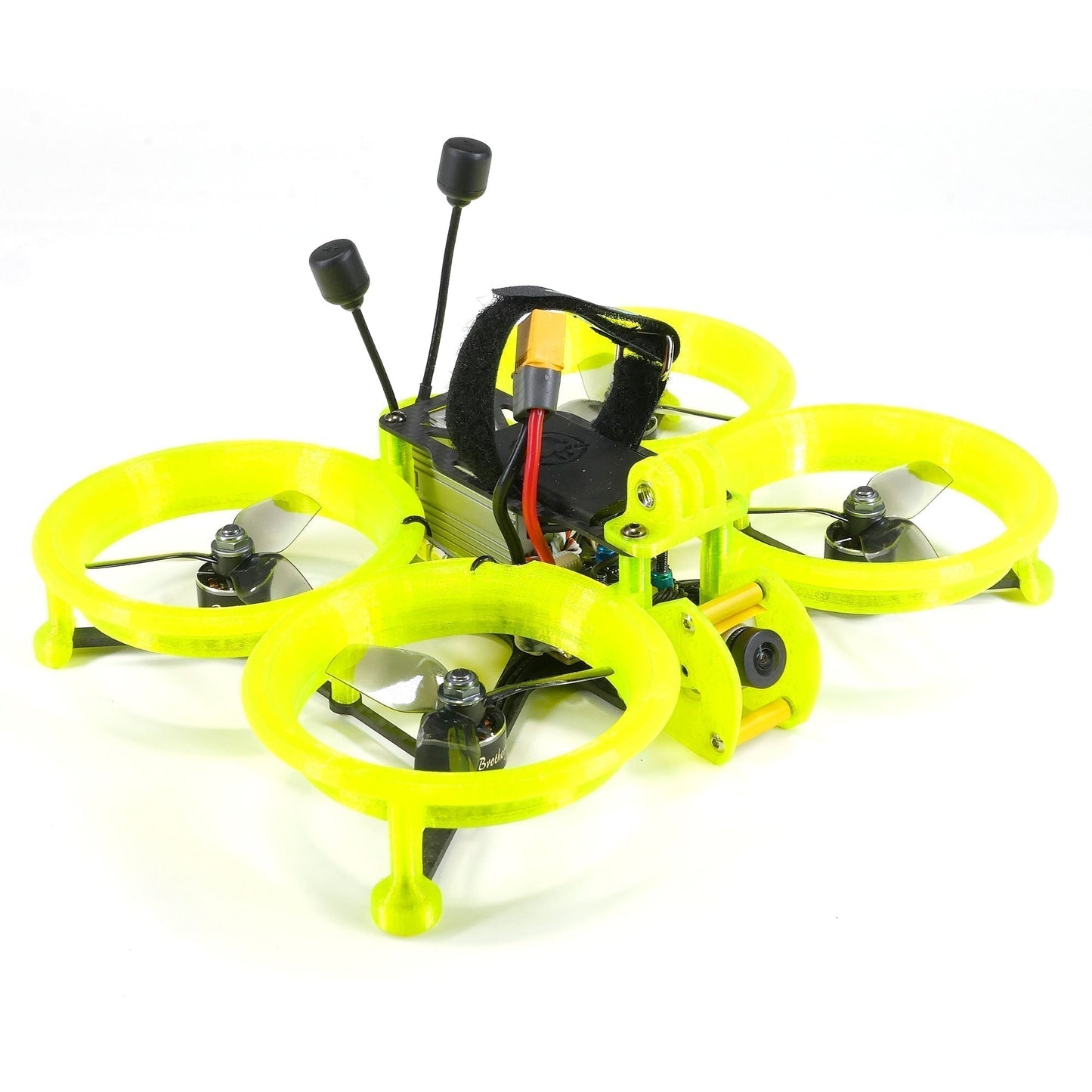 Bernard'S Cali Slam (Yellow) - Led Cinewhoop Build With Yellow Slim Ducts